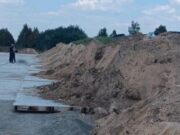 Место гибели рабочего в Кобринском районе, 30 августа 2024 года. Фото: УСК по Брестской области