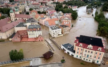 Затопленное Клодзко. Фото из соцсетей