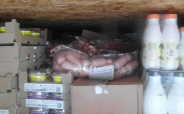 Часть груза, который следовал из Беларуси в Россию. Фото: Россельхознадзор