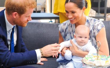 Принц Гарри с Меган Маркл и принцем Арчи, 2020 год