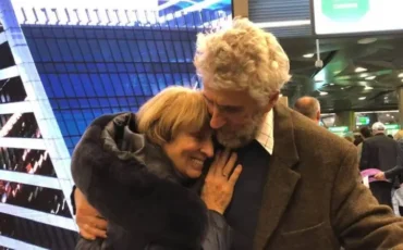 Леонид Гозман с супругой Мариной Егоровой фото facebook.com/leonid.gozman