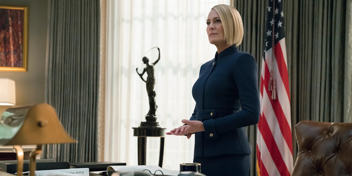 Кадр из сериала «Карточный домик» Кадр из сериала «Карточный домик»