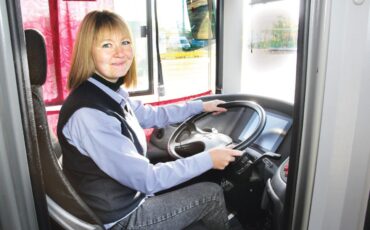 Светлана Герман за рулём. Фото 