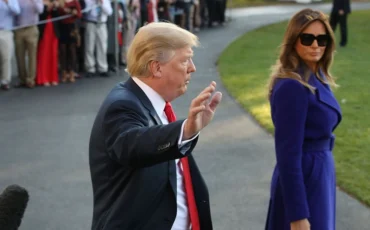 Мелания и Дональд Трамп