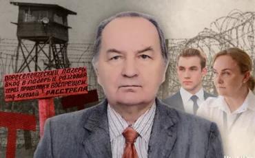 Степан Постоялко. На заднем фоне Ирина Абельская и Коля Лукашенко. Коллаж «НН»