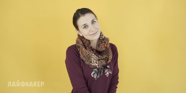 Снуд Как завязать шарф: снуд