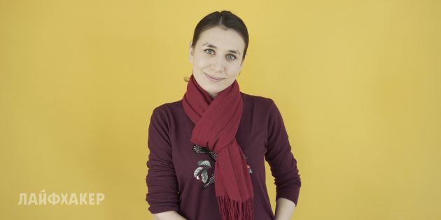 Парижский узел Как завязать шарф: парижский узел