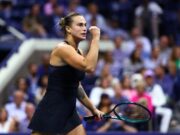 Арина Соболенко на Открытом чемпионате США в Нью-Йорке, 3 сентября 2024 года. Фото: Reuters