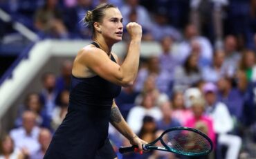 Арина Соболенко на Открытом чемпионате США в Нью-Йорке, 3 сентября 2024 года. Фото: Reuters