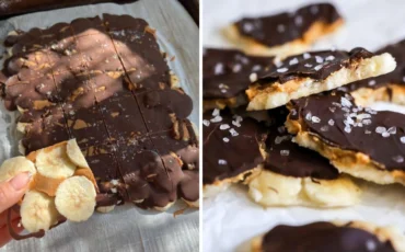 Бананово-арахисовый снек из 5 ингредиентов: самый легкий рецепт для сладкоежек