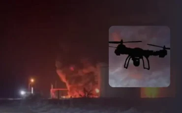 Удар дронов пришелся на электроподстанцию ​​НПС