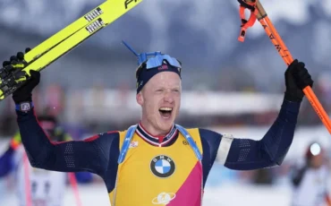 Йоханнес Тиннес Бе. Фото: AP Photo/Matthias Schrader