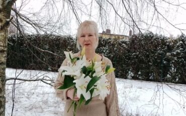 Бывшая политзаключенная Елена Мовшук. Вильнюс, Литва, 17 февраля 2025 года. Фото: представительство ОПК по социальной политике