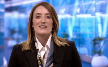 Роберта Метсола. Скриншот видео