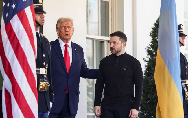 Фото: Дональд Трамп и Владимир Зеленский (Getty Images)