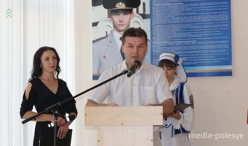 Анатолий Захаркевич на городском мероприятии, фото из архива Медиа-Полесья, 2019 год