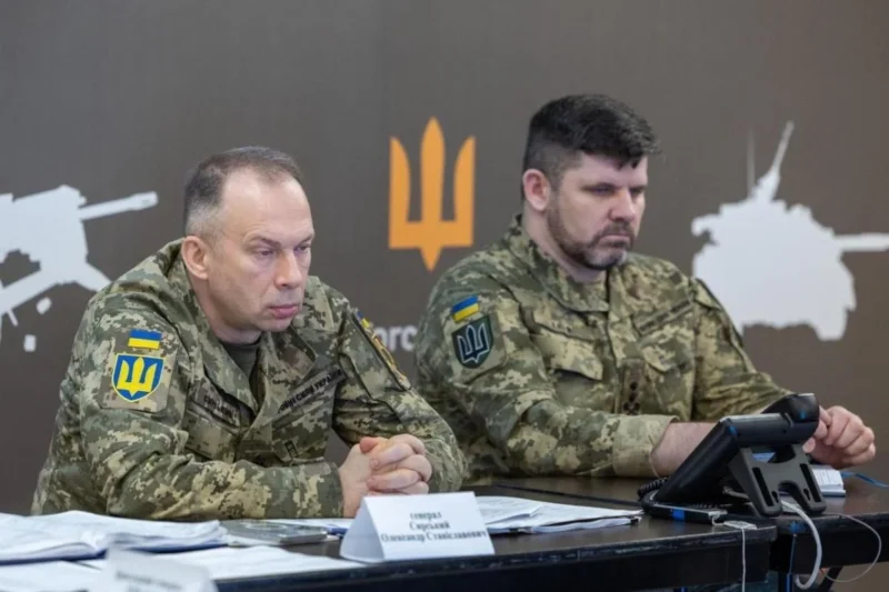 Сырский заявил о начале наступления РФ на Запорожье / фото Генштаб