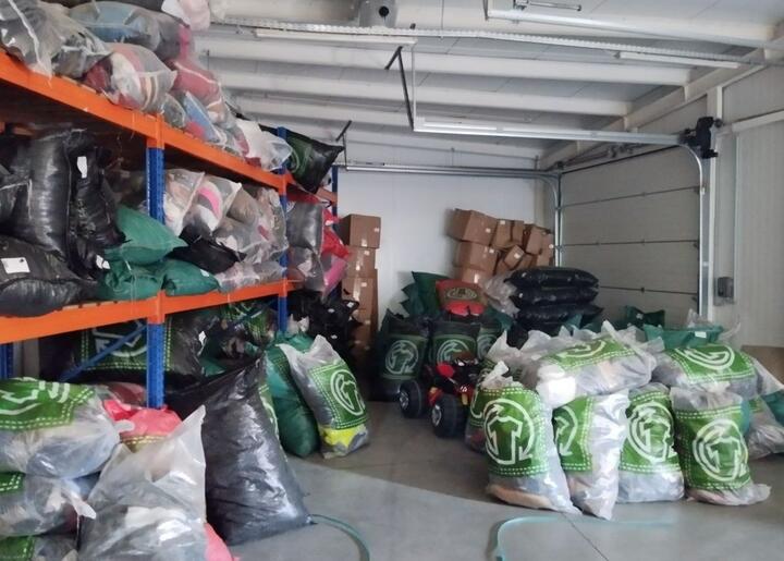 Склад магазина секонд-хенд. Фото: КГК