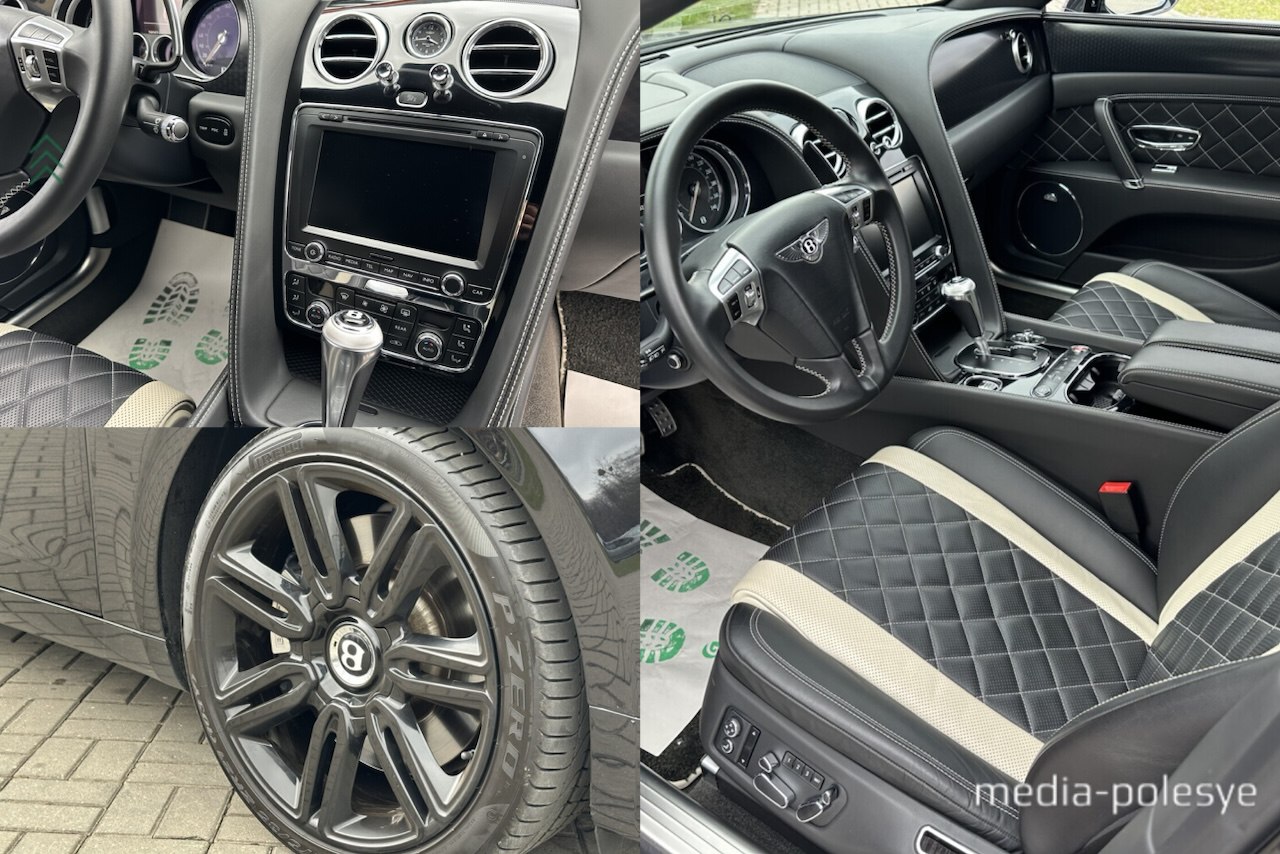 интерьер и экстерьер Bentley в Пинске, коллаж mеdia-polesye.com