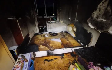 Последствия пожара. Фото ОУМЧС