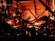 Последствия российской атаки на Харьковщину, Украина, 26 мая 2025 года. Фото: ГСЧС Украины