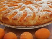 Рецепт манника с абрикосами на кефире