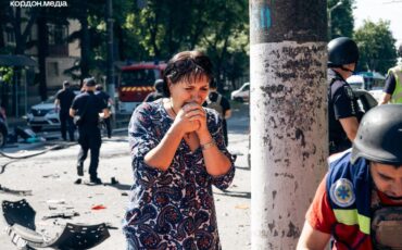 Последствия российского удара по Сумам, Украина, 3 июня 2025 года. Фото: телеграм-канал «Кордон.Медіа»