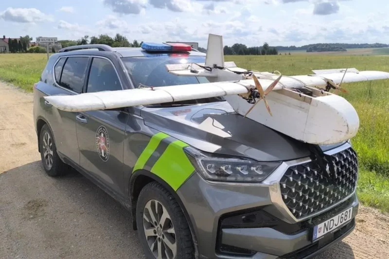 Дрон контрабандистов / VSAT