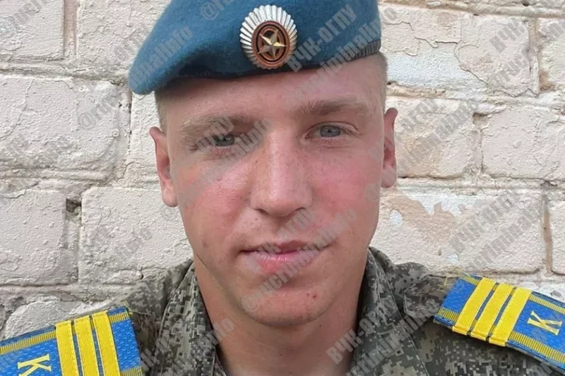 Сержант Селин И.А., который погиб во время учебных прыжков