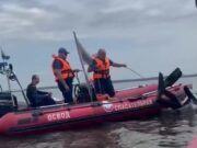 Спасатели ОСВОД ищут тело мужчины. Июль 2025 года, Минская область. Скриншот видео