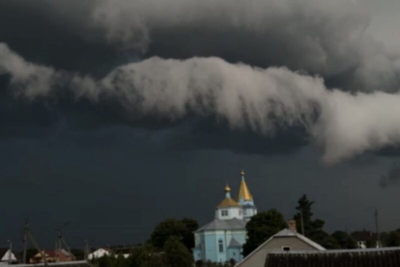 Грозовой фронт прошёл над Столинским районом 7 июля 2025