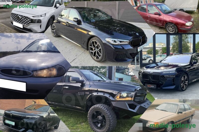 Топ-8 объявлений июля на Полесье: от ретро-Audi за $500 до новой «семёрки» BMW за $152 000, коллаж media-polesye.com