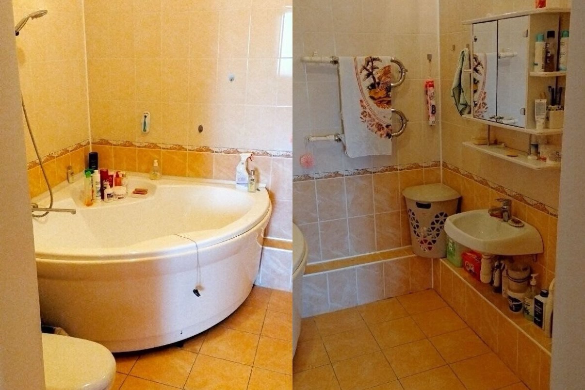 Ванная комната в доме по ул Кирова в Пинске