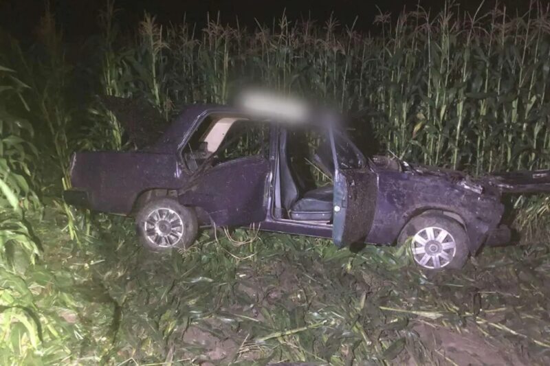 18-летний парень из Ольшан устроил аварию на трассе — ехал пьяным