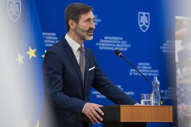 Юрай Бланар. Фото: МИД Словакии