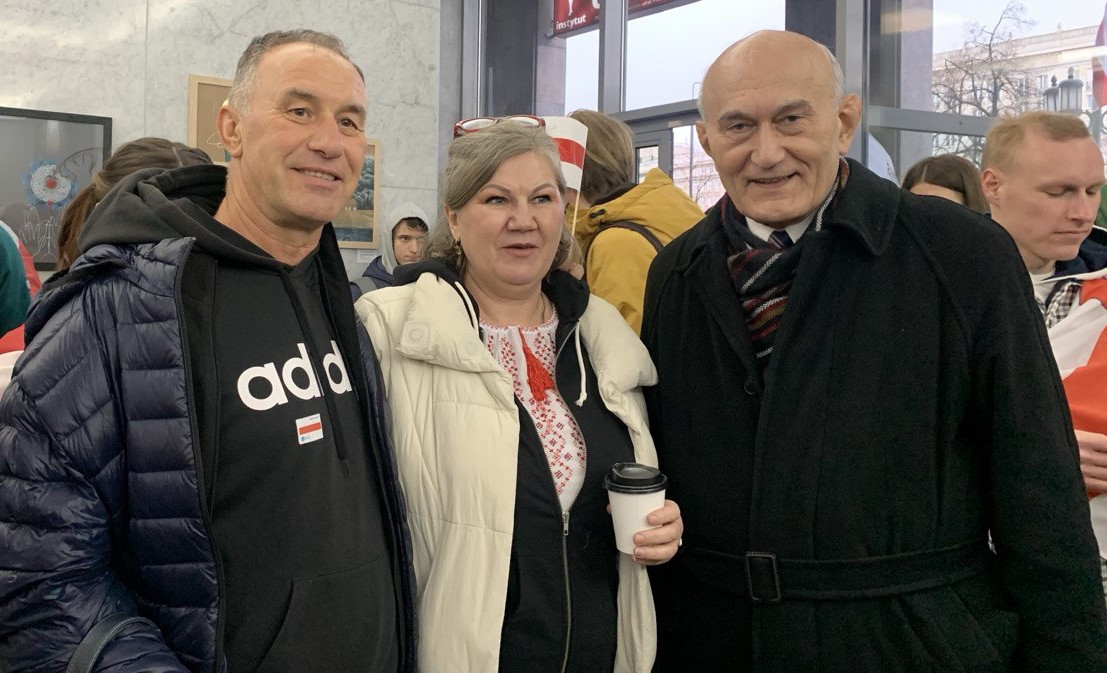 На встрече с Зеноном Поздняком