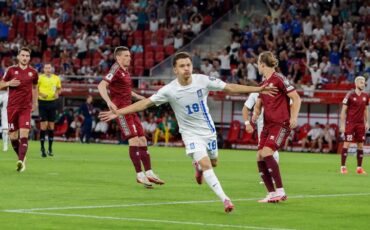 Матч Греция — Беларусь. 5 сентября 2025 года, Греция. Фото: Reuters