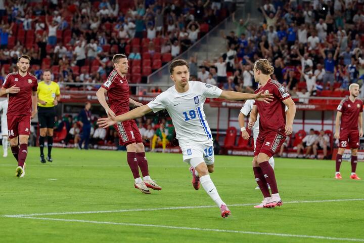 Матч Греция — Беларусь. 5 сентября 2025 года, Греция. Фото: Reuters