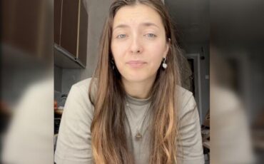 Анастасия. Скриншот видео: tiktok.com/@nasmorty