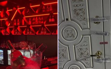 Заведение, в которое пришли проверяющие. Август 2025 года, Минск. Фото: @imnsrb_minsk