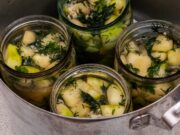 Салат из переросших огурцов на зиму