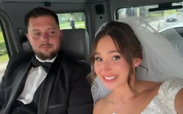 Во время свадьбы. Скриншот: tiktok.com/@addshka