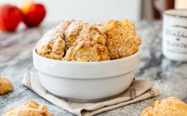 Мягкое итальянское печенье с яблоками