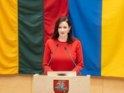 Инга Ругинене. Фото: канцелярия Сейма Литвы