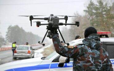 В наблюдение ГАИ задействует дроны. Фото av.by