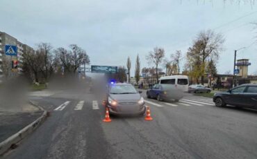 В Пинске водитель «Hyundai» сбил женщину на пешеходном переходе
