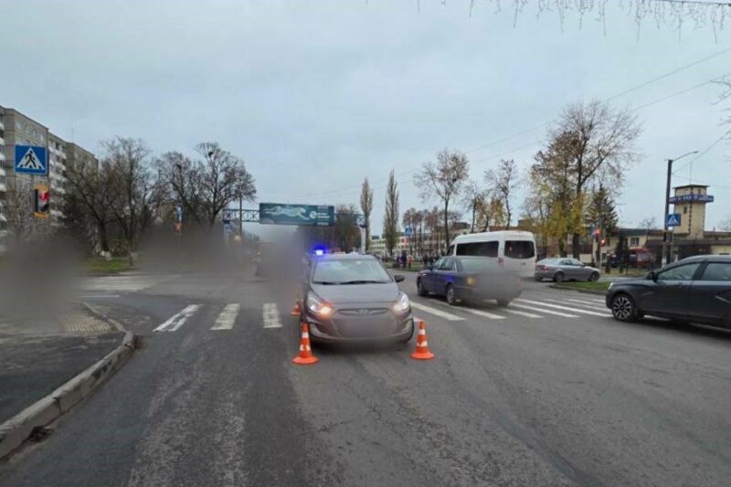 В Пинске водитель «Hyundai» сбил женщину на пешеходном переходе