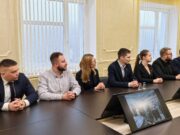 Во время встречи в Столинском райисполкоме. Фото: Столинский телеграм