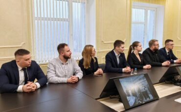 Во время встречи в Столинском райисполкоме. Фото: Столинский телеграм