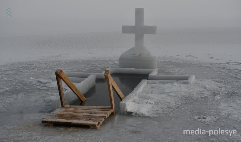 Купель на озере Белом в 2021 году, фото из архива МП